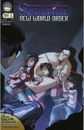 Soulfire: New World Order (Michael Turner's) 4A published by Aspen with cover art by Francisco Herrera