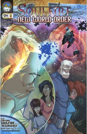 Soulfire: New World Order (Michael Turner's) 5A published by Aspen with cover art by Francisco Herrera