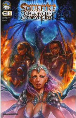 Soulfire: Shadow Magic (Michael Turner's) 3A published by Aspen with cover art by Sana Takeda