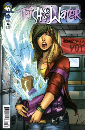 Trish Out of Water (Vol. 1) 4C published by Aspen with cover art by Jenevieve Broomall
