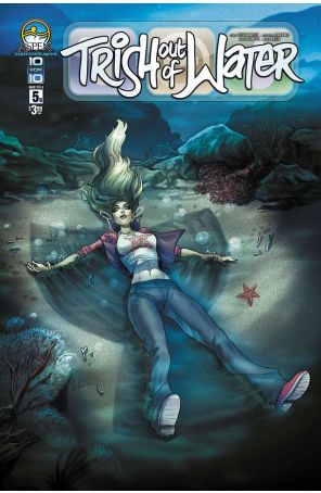 Trish Out of Water (Vol. 1) 5B published by Aspen with cover art by Mirka Andolfo