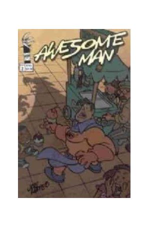 Awesome Man 2 published by Astonish with cover art by Joe Mateo