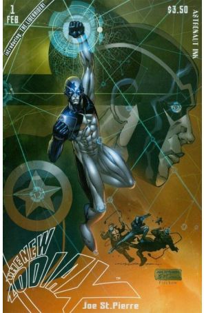 New Zodiax 1B published by Astronaut Ink with cover art by Joe St. Pierre