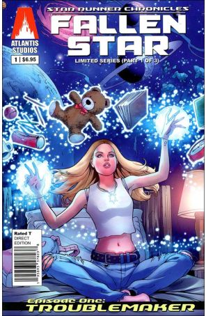 Star Runner Chronicles: Fallen Star 1 (2nd) published by Atlantis with cover art by Leo Cordeiro