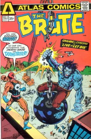 The Brute 3 published by Atlas with cover art by Pablo Marcos