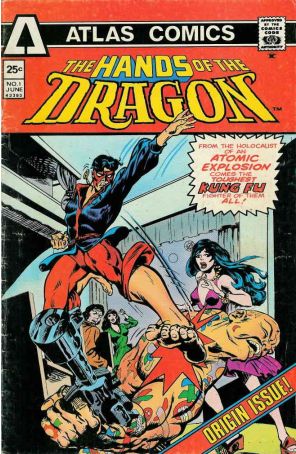 Hands of the Dragon 1 published by Atlas with cover art by Jim Craig
