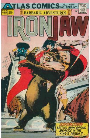 Ironjaw 2 published by Atlas with cover art by Neal Adams