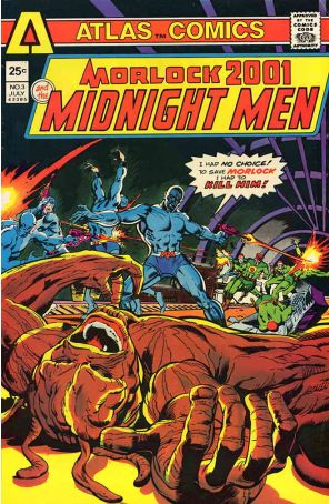 Morlock 2001 3 published by Atlas with cover art by Rich Buckler