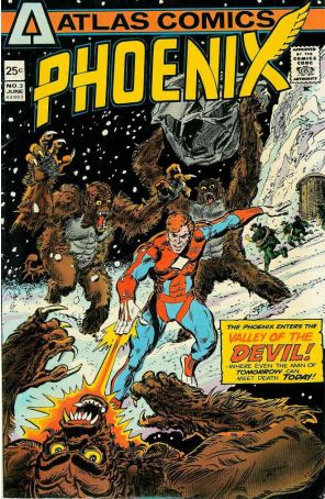 Phoenix 3 published by Atlas with cover art by Frank Thorne