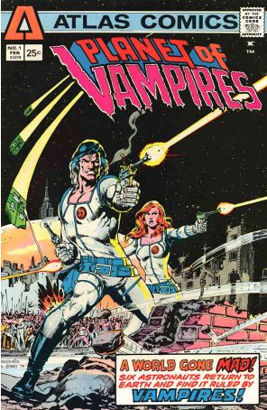 Planet of Vampires 1 published by Atlas with cover art by Pat Broderick