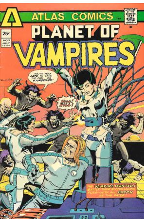Planet of Vampires 3 published by Atlas with cover art by Russ Heath
