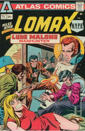 Police Action (2nd Series) 1 published by Atlas with cover art by Larry Lieber