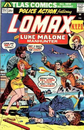 Police Action (2nd Series) 2 published by Atlas with cover art by Larry Lieber