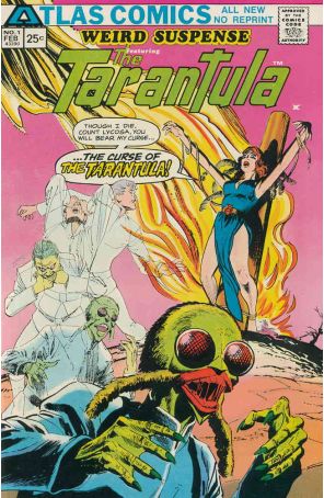 Weird Suspense 1 published by Atlas with cover art by Dick Giordano