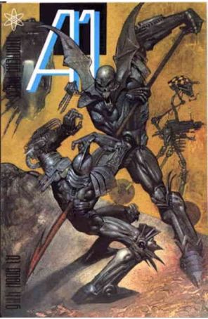 A1 (Vol. 1) 4 published by Atomeka with cover art by Simon Bisley