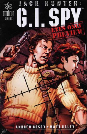 Jack Hunter: G.I. Spy Ashcan 1 published by Atomeka
