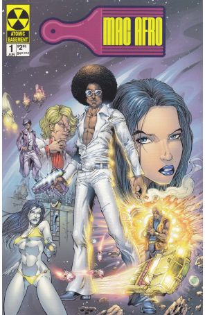 Mac Afro 1 (2nd) published by Atomic Basement with cover art by Luke Lizalde