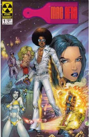 Mac Afro 1 published by Atomic Basement with cover art by Luke Lizalde