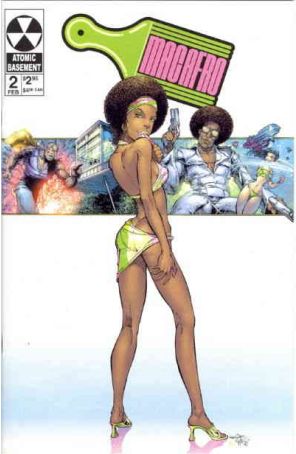 Mac Afro 2 published by Atomic Basement with cover art by Luke Lizalde