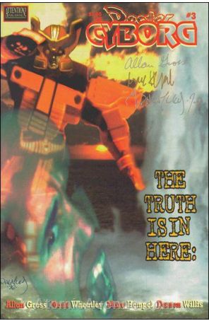 Doctor Cyborg 3 published by Attention with cover art by Mark Wheatley