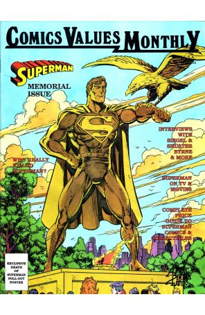 Comics Values Monthly Special 2 (with poster) published by Attic with cover art by Tom Grummett