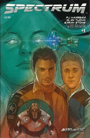 Spectrum (Automatic) 1 published by Automatic with cover art by Phil Noto