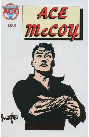 Ace McCoy 1 published by Avalon with cover art by Frank Frazetta