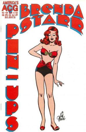 Brenda Starr Pin Ups 1 published by Avalon with cover art by Dale Messick