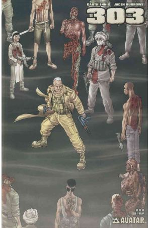 303 1B published by Avatar with cover art by Jacen Burrows