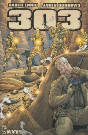 303 2A published by Avatar with cover art by Jacen Burrows