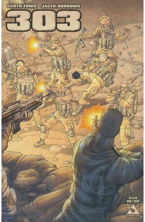 303 2B published by Avatar with cover art by Jacen Burrows