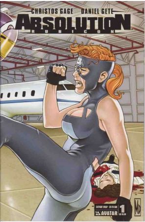 Absolution: Rubicon 1E published by Avatar with cover art by Daniel Gete