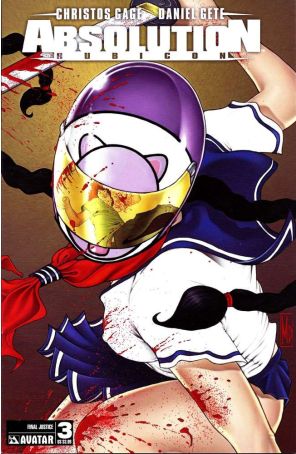 Absolution: Rubicon 3B published by Avatar with cover art by Michael Dipascale
