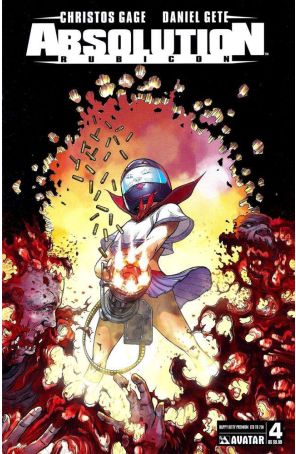 Absolution: Rubicon 4C published by Avatar with cover art by Daniel Gete