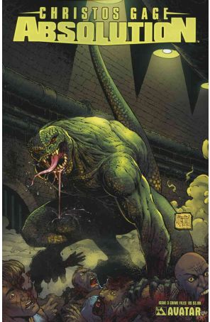 Absolution 3B published by Avatar with cover art by Matt Martin