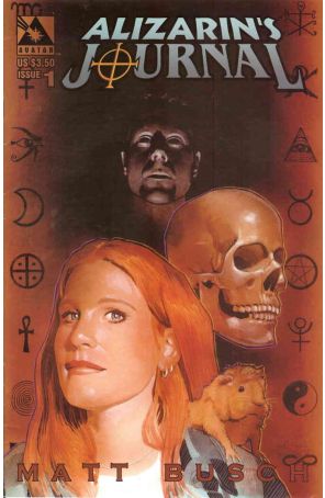 Alizarin's Journal 1 published by Avatar with cover art by Matt Busch