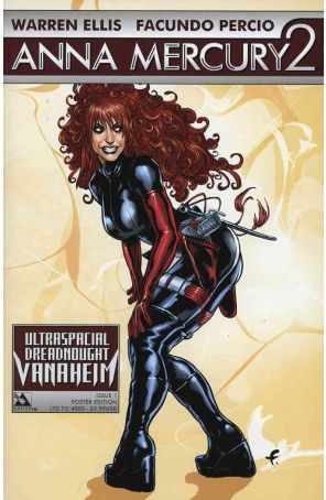 Anna Mercury 2 1C published by Avatar with cover art by Facundo Percio