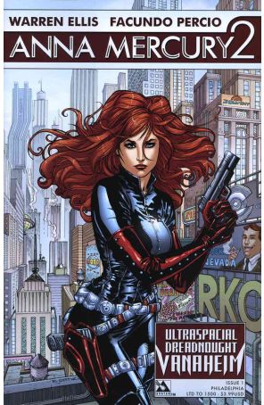 Anna Mercury 2 1D published by Avatar with cover art by Richard Ortiz