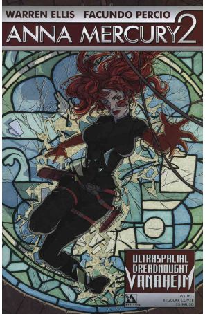Anna Mercury 2 1 published by Avatar with cover art by Paul Duffield