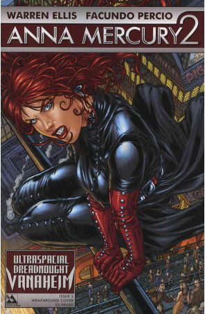 Anna Mercury 2 2A published by Avatar with cover art by Juan Jose Ryp