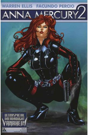 Anna Mercury 2 2C published by Avatar with cover art by Richard Ortiz