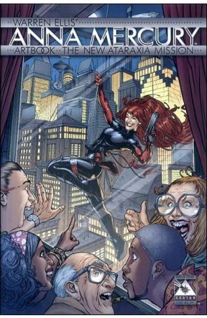 Anna Mercury Artbook: The New Ataraxia Mission 1A published by Avatar with cover art by Facundo Percio