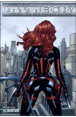 Anna Mercury Artbook: The New Ataraxia Mission 1B published by Avatar with cover art by Richard Ortiz