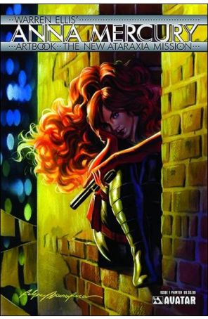 Anna Mercury Artbook: The New Ataraxia Mission 1C published by Avatar with cover art by Felipe Massafera