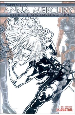 Anna Mercury Artbook: The New Ataraxia Mission 1H published by Avatar with cover art by Facundo Percio