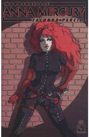 Anna Mercury 1A published by Avatar with cover art by Paul Duffield