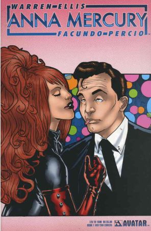 Anna Mercury 1F published by Avatar with cover art by Juan Jose Ryp