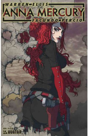 Anna Mercury 2A published by Avatar with cover art by Paul Duffield