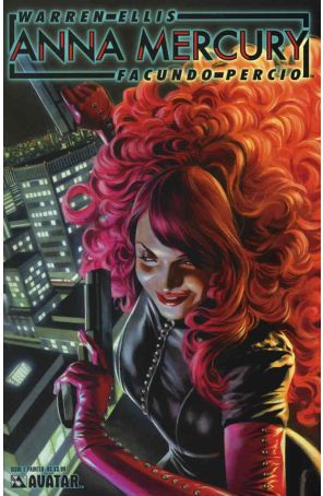 Anna Mercury 2C published by Avatar with cover art by Felipe Massafera