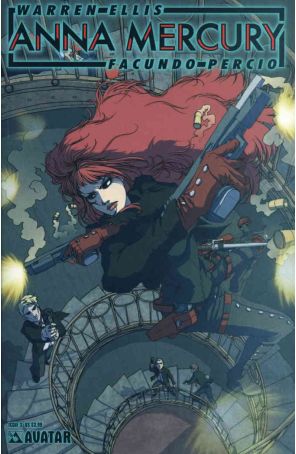 Anna Mercury 3A published by Avatar with cover art by Paul Duffield